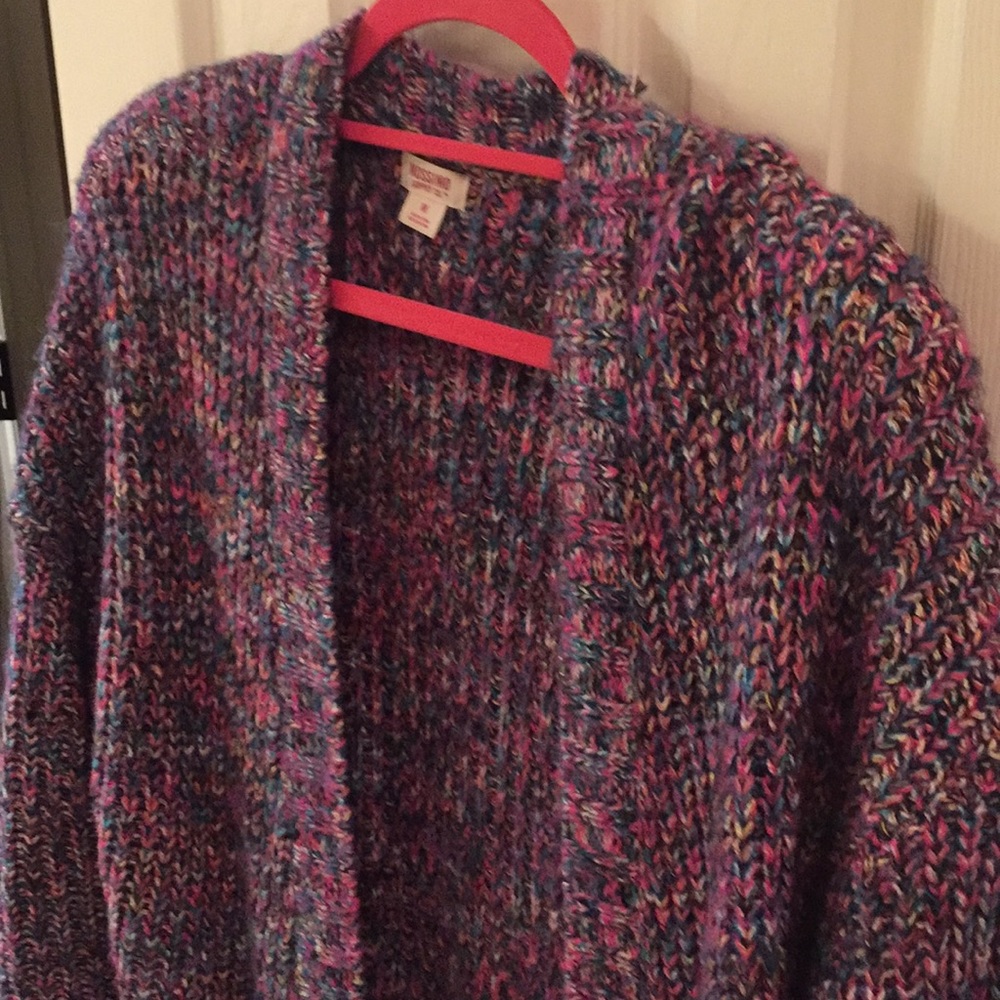 Funfetti Colored Cardigan